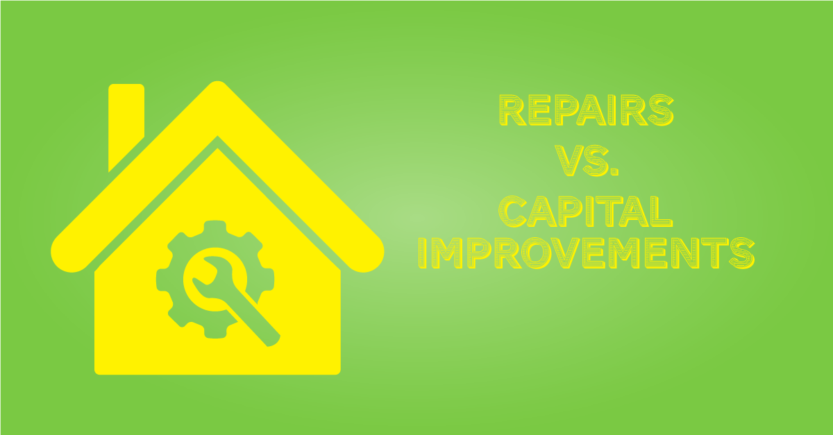 Repair and Capital Improvements on my Myrtle Beach Investment Property