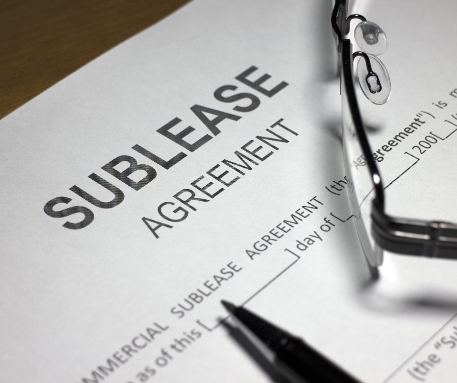 sublease agreement